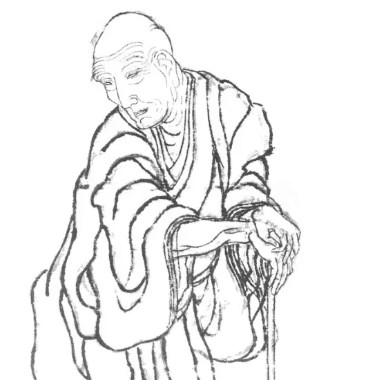 Self portrait as an old man.