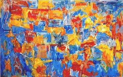 Map by Jasper Johns