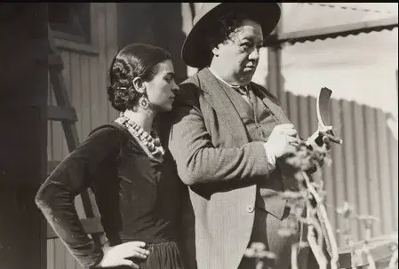 Frida Kalho and Diego Rivera
