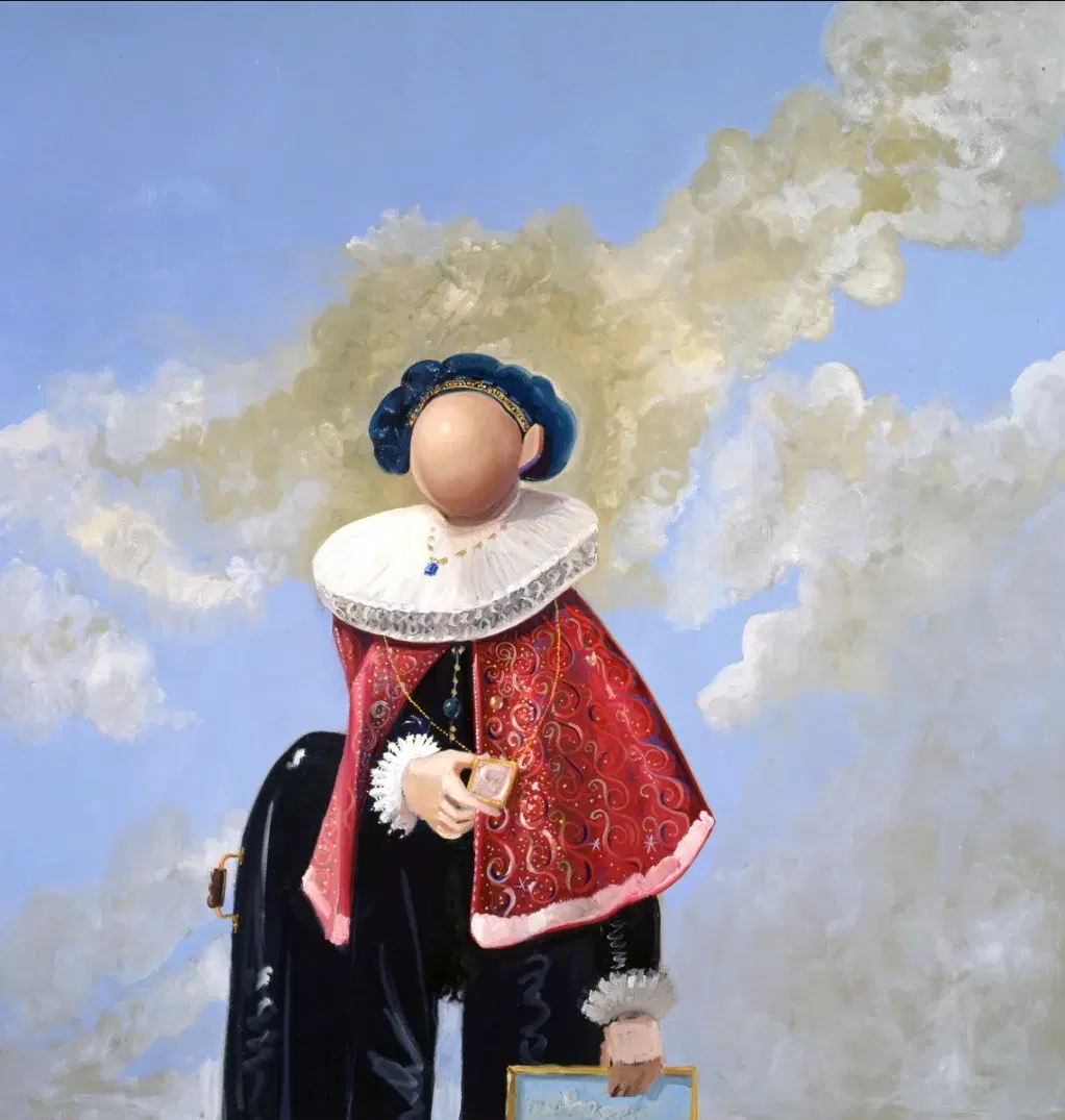 George Condo, The Portable Artist, 1995