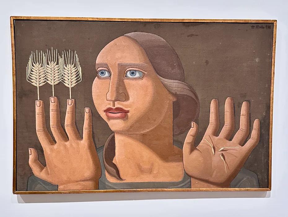 Maruja Mallo. Mask and compass