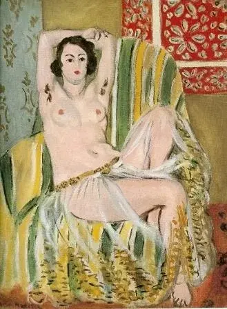 Odalisque with Raised Arms