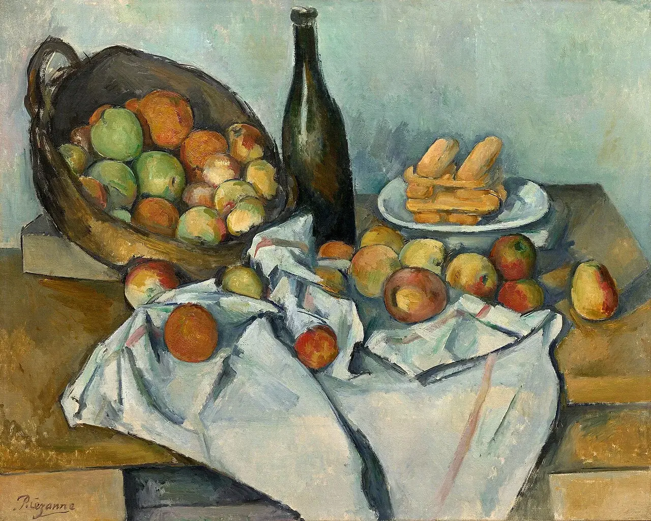 Still Life with a Basket of Apples