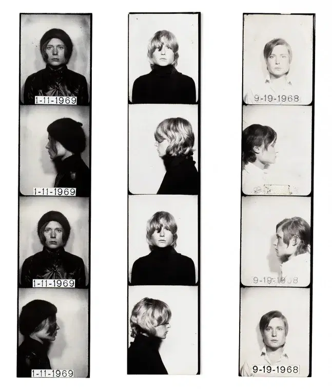 Christine Kozlov, Self-Portraits (detail), 1968–70