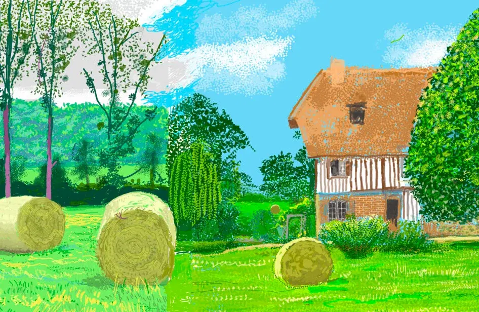 David Hockney, A Year in Normandie