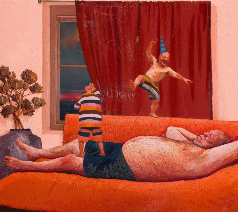 Oil on canvas