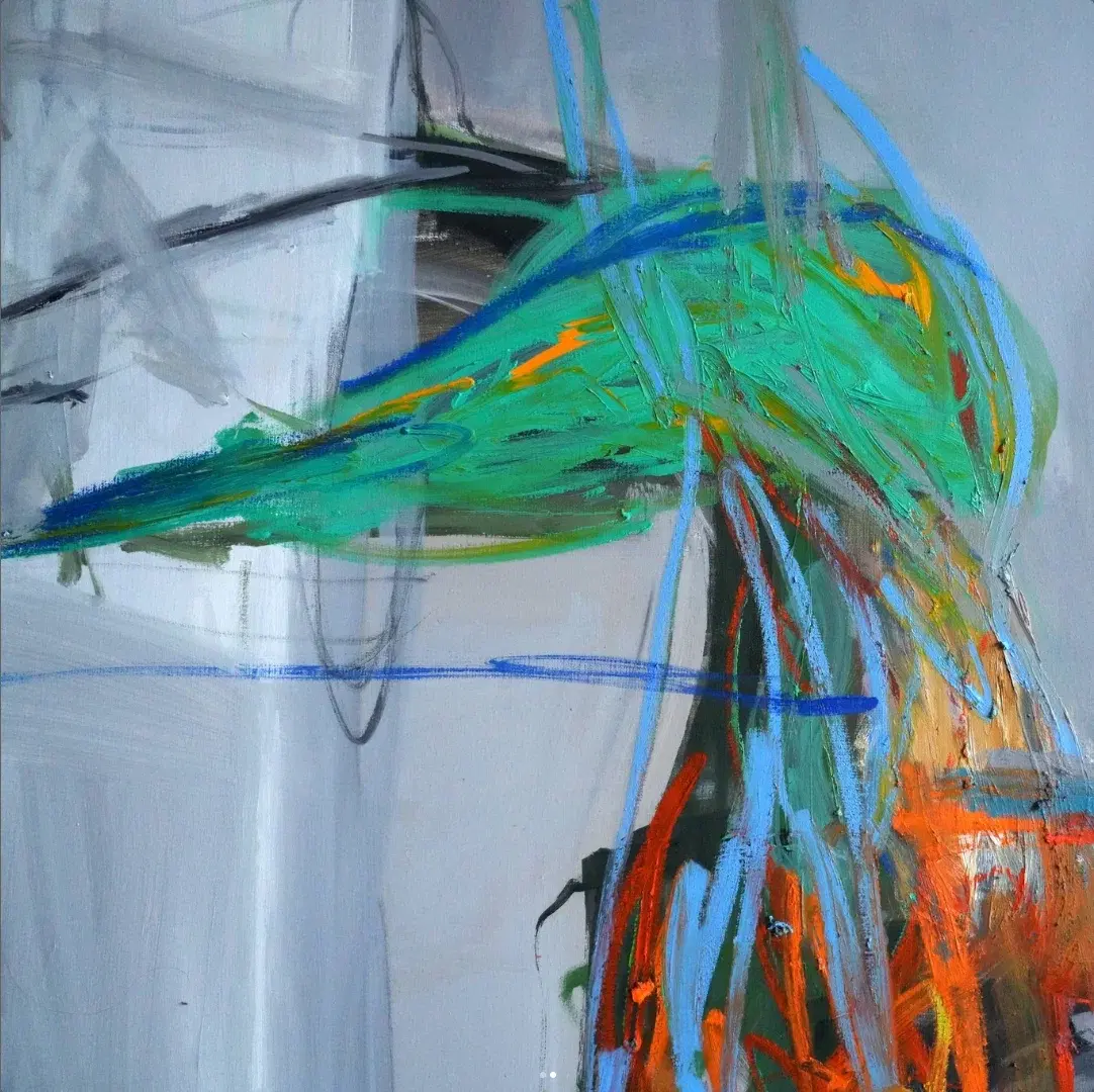 Rosana Antolí, Acto III. Oil on canvas
