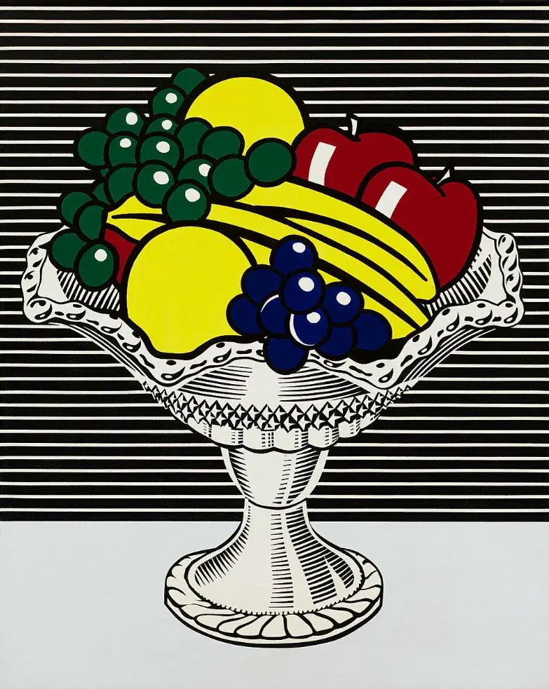 Roy Lichtenstein (1923–1997), Still Life with Crystal Bowl, 1972